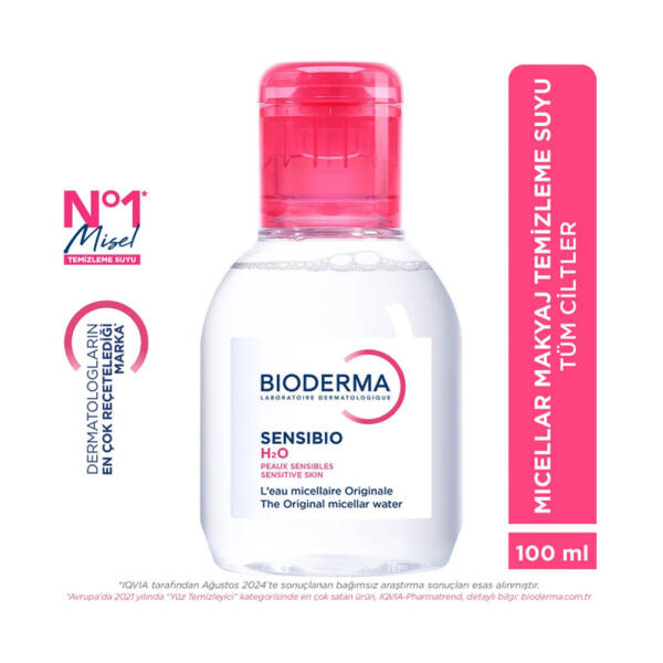 Bioderma Sensibio H2O Yüz ve Makyaj Temizleme Suyu 100 ml - 2