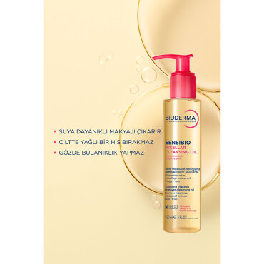 Bioderma Sensibio Micellar Cleansing Oil Makyaj Temizleme Yağı 150 ml - 3