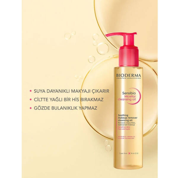 Bioderma Sensibio Micellar Cleansing Oil Makyaj Temizleme Yağı 150 ml - 4