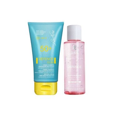 Bionike Defence Sun Normal ve Kuru Ciltler İçin Güneş Koruyucu SPF50+ 50ml + Miel Su 100ml Set - BioNike