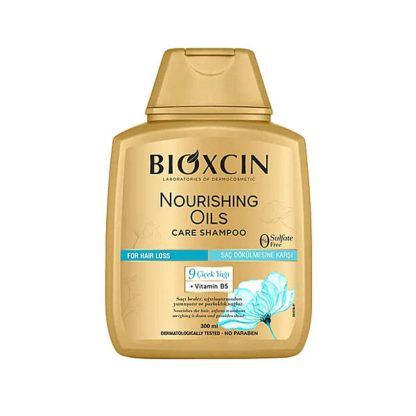 Bioxcin Besleyici Yağlar Saç Dökülmesine Karşı Kuru ve Yıpranmış Saçlar Bakım Şampuanı 300 ml - 1