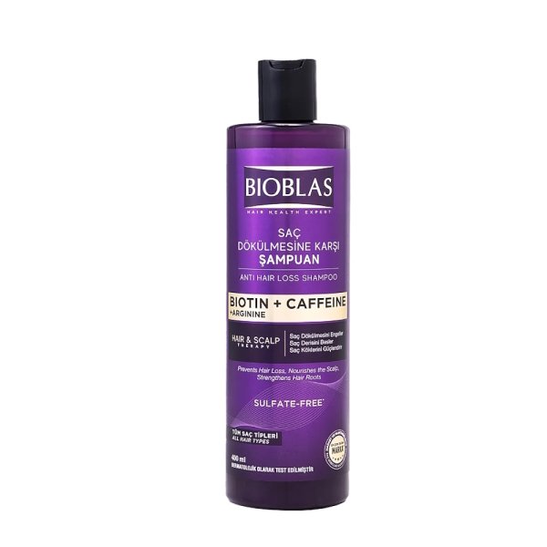 Bioxcin Biotin + Caffeine + Arginine Saç Dökülmesine Karşı Şampuan 400 ml - 1