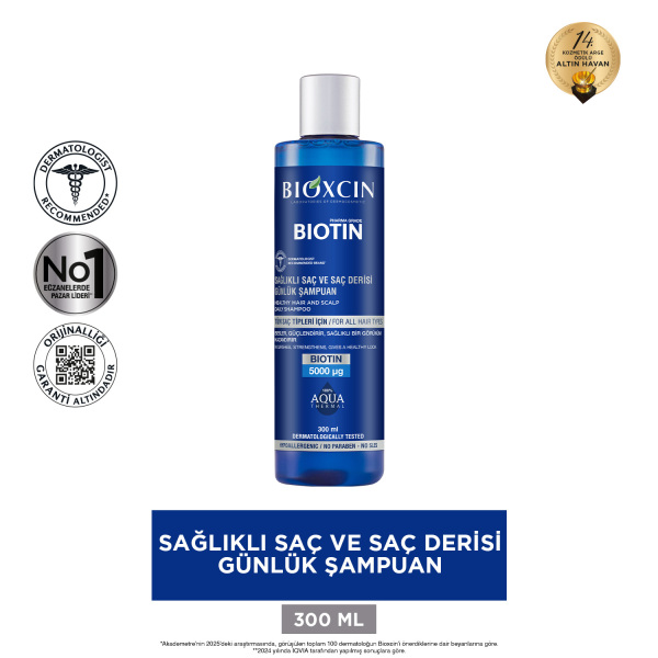 Bioxcin Biotin Şampuan 300ml - 2