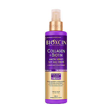 Bioxcin Collagen & Biotin Hacim Verici Sıvı Saç Kremi 200ml - Bioxcin