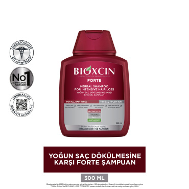 Bioxcin Forte Şampuan 300ml - 3