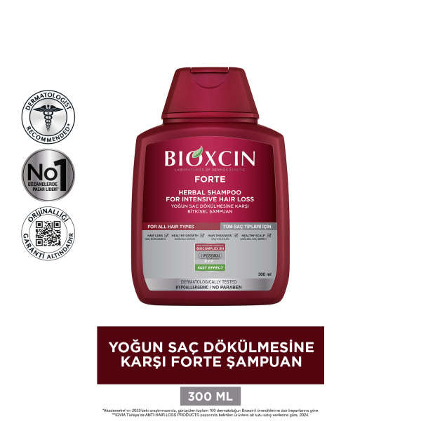 Bioxcin Forte Şampuan 300ml - 3