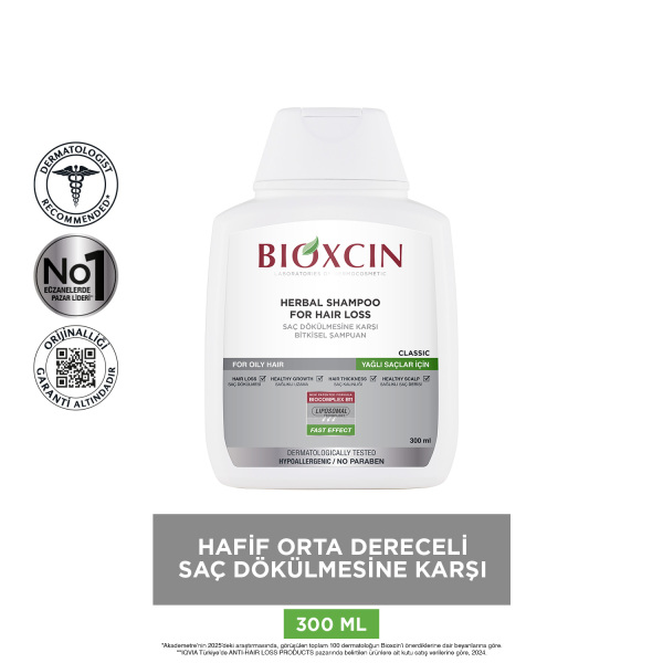 Bioxcin Genesis Yağlı Saçlar İçin Şampuan 300ml - 3