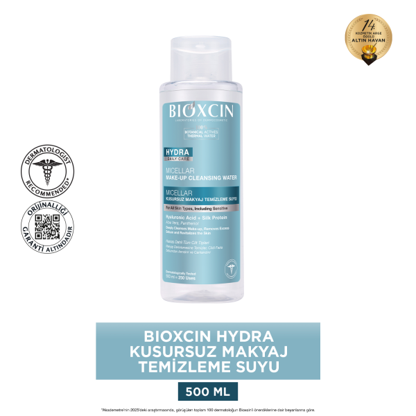 Bioxcin Hydra Micellar Kusursuz Makyaj Temizleme Suyu 500 ml - 2