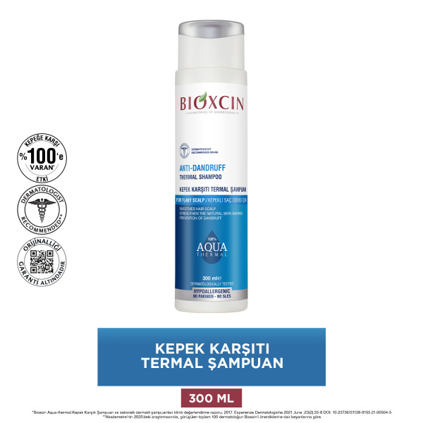 Bioxcin Kepek Karşıtı Termal Şampuan 300ml - 2