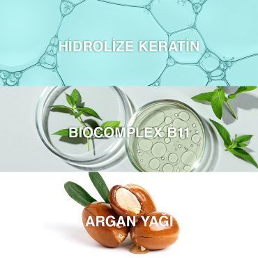 Bioxcin Keratin & Argan Onarıcı Şampuan 300ml - 4