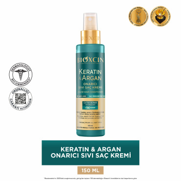 Bioxcin Keratin & Argan Onarıcı Sıvı Saç Kremi 150ml - 2