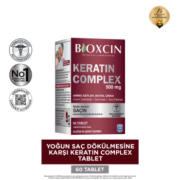 Bioxcin Keratin Complex 500mg 60 Tablet - 2