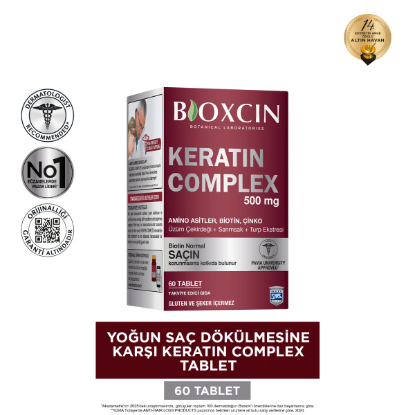 Bioxcin Keratin Complex 500mg 60 Tablet - 2