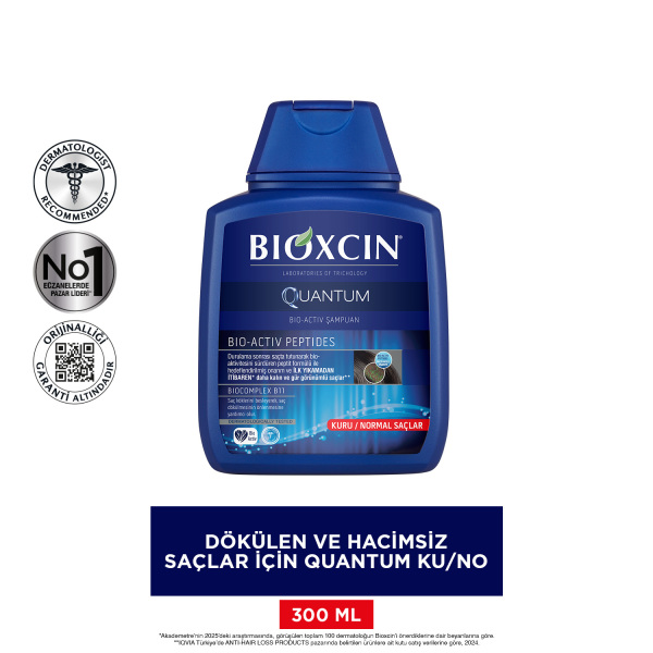 Bioxcin Quantum Şampuan Dry 3x300ml - 3