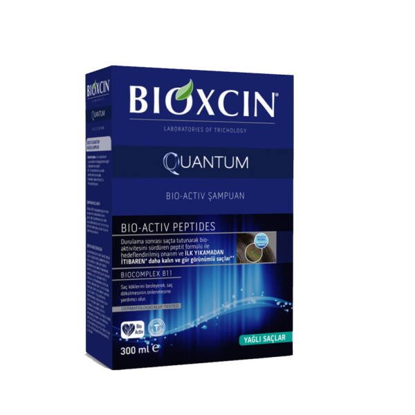 Bioxcin Quantum Yağlı Saçlar İçin Şampuan 300ml - 1