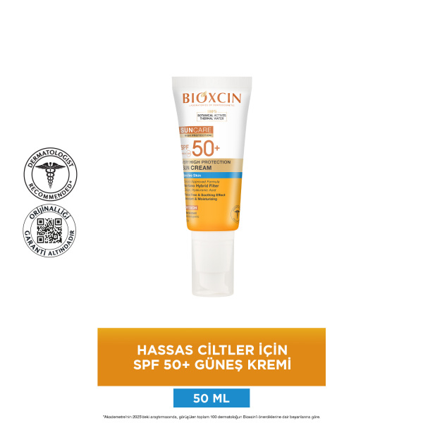 Bioxcin Sun Care Çok Yüksek Korumalı Hassas Ciltler İçin Güneş Kremi SPF50+ 50ml - 3