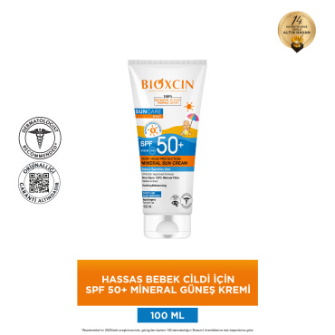 Bioxcin Suncare Baby Çok Yüksek Korumalı Mineral Güneş Kremi SPF50+ 100ml - 3