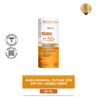 Bioxcin Suncare Kuru ve Normal Ciltler İçin Güneş Kremi SPF50+ 50ml - 2