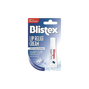 Blistex Lip Relief Cream Yoğun Nemlendirme SPF15 6 ml - Blistex