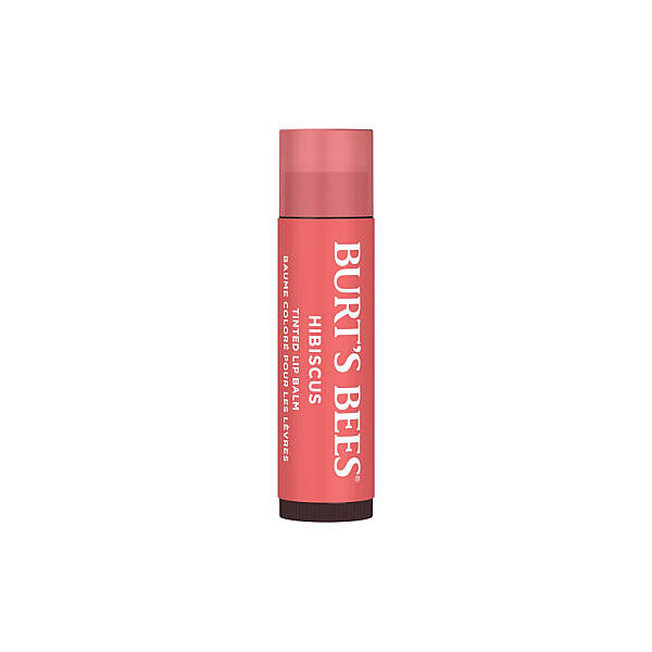 Burt's Bees Tinted Lip Balm Hibiscus - Renkli Dudak Bakım Kremi Gül Kurusu 4.25 g - 1