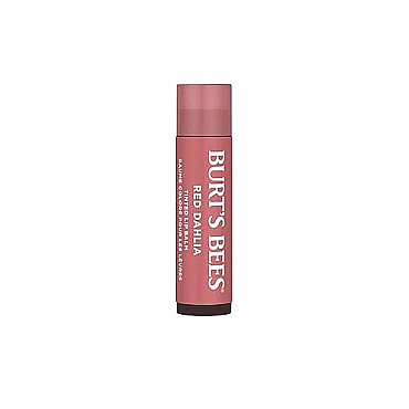 Burt's Bees Tinted Lip Balm Red Dahlia - Renkli Dudak Bakım Kremi Vişne 4.25 g - Burts Bees