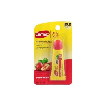 Carmex Nemlendirici Dudak Balmı 10g Çilek Aromalı - Carmex