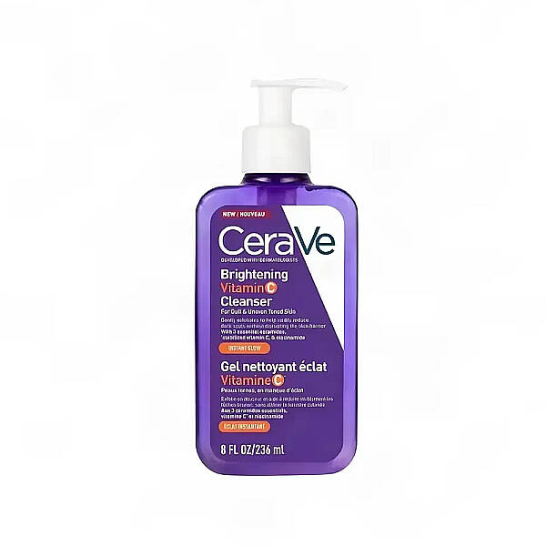 Cerave Brightening Vitamin C Cleanser Aydınlatıcı Etkili Yüz Temizleme Jeli 236 ml - 1