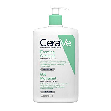 Cerave Foaming Cleanser - Köpüren Temizleyici 976 ml Avantajlı Boy - CeraVe