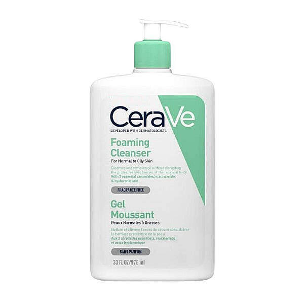 Cerave Foaming Cleanser - Köpüren Temizleyici 976 ml Avantajlı Boy - 1