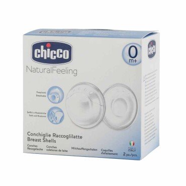 Chicco Göğüs Kalkanı 2'li Natural Feeling 0 Ay+ - Chicco