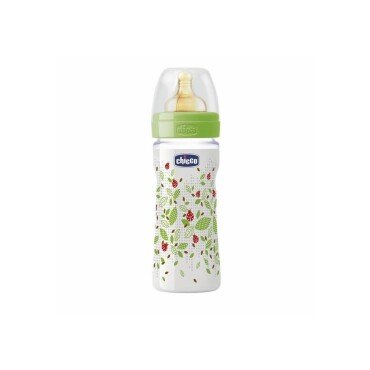 Chicco PP Biberon Unisex Kauçuk Uçlu 250ml 2 Ay+ - Chicco