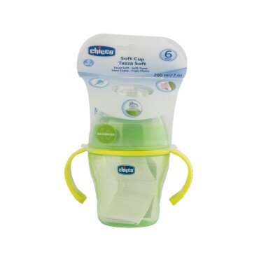 Chicco Yumuşak Bardak Yeşil 200ml 6 Ay+ - Chicco