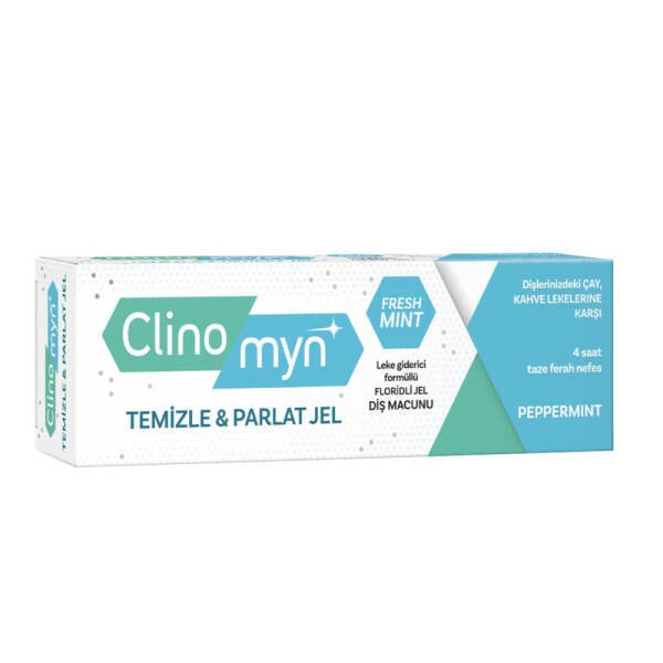 Clinomyn Temizle ve Parlat Jel 75 ml - 1