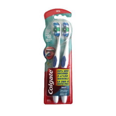 Colgate Komple Ağız Temizliği Diş Fırçası Orta 2 Adet - Colgate