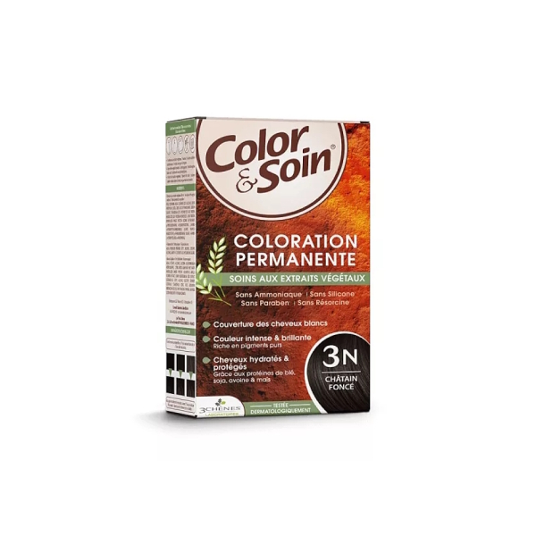Color&Soin 3N Dark Chestnut Saç Boyası - 1