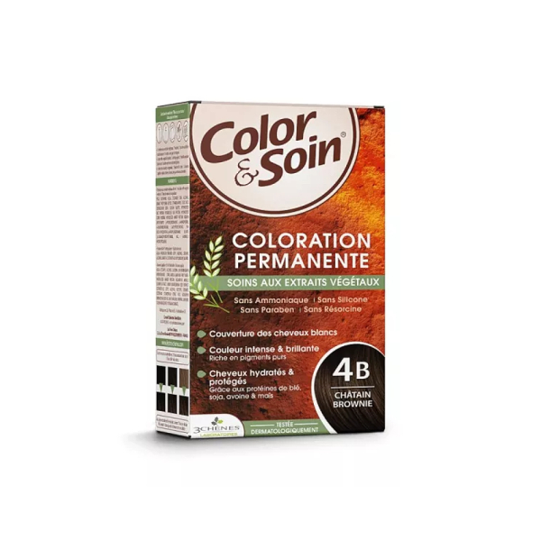 Color&Soin 4B Brownie Chestnut Saç Boyası - 1