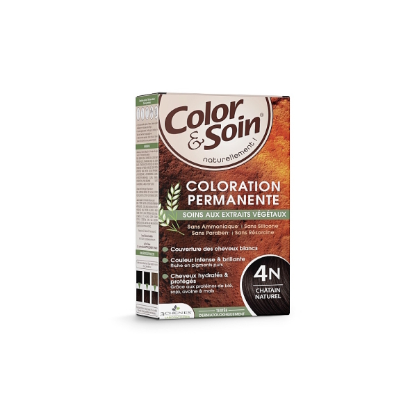 Color&Soin 4N Natural Chestnut Saç Boyası - 1