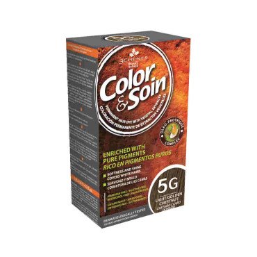 Color&Soin 5G Light Golden Chestnut Saç Boyası - Color&Soin