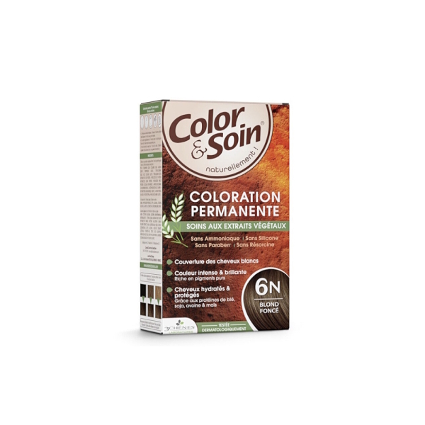 Color&Soin 6N Dark Blond Saç Boyası - 1