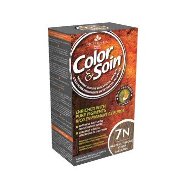Color&Soin 7N Hazelnut Blond Saç Boyası - Color&Soin