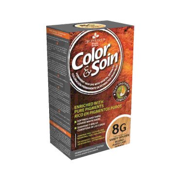Color&Soin 8G Sandy Golden Blond Saç Boyası - Color&Soin
