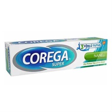 Corega Diş Protezi Yapıştırıcı Krem 40g Naneli - Corega