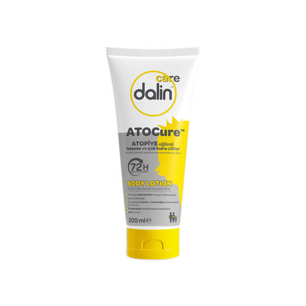 Dalin Care ATOCure Body Lotion Atopiye Eğilimli Hassas ve Çok Kuru Ciltler 200ml - 1