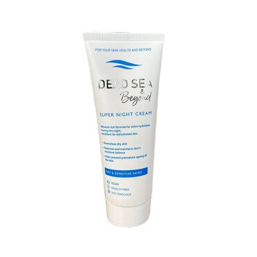 Dead Sea & Beyond Kuru ve Hassas Ciltler İçin Gece Kremi 75ml - Dead Sea Spa Magik