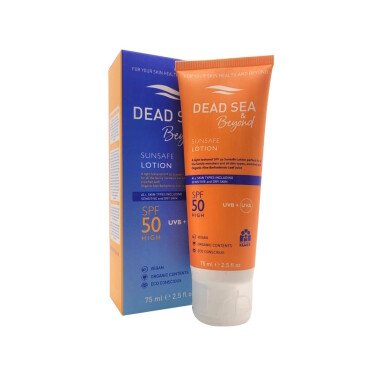 Dead Sea & Beyond Sunsafe Güneş Koruyucu Losyon SPF50 75ml - Dead Sea Spa Magik