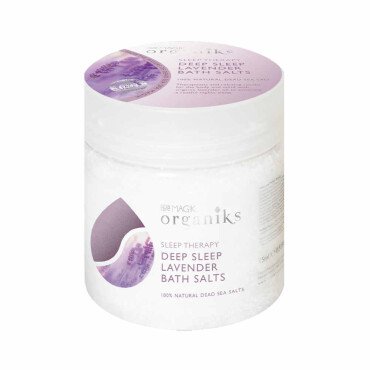 Dead Sea Spa Magik Organiks Deep Sleep Lavender Bath Salts 550g - Dead Sea Spa Magik