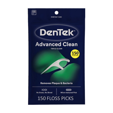 DenTek Advanced Clean 150 Floss Picks - Diş İpi - DenTek