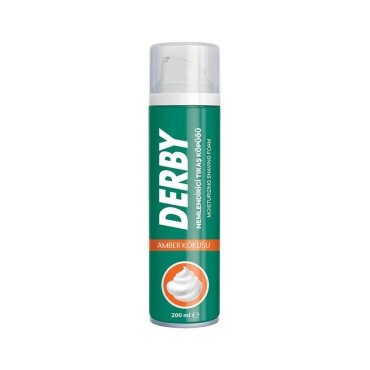 Derby Nemlendirici Tıraş Köpüğü 200ml Amber Kokusu - Derby