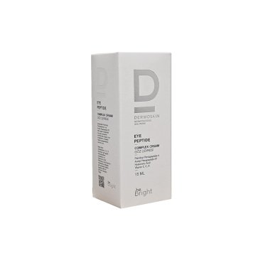 Dermoskin Be Bright Eye Peptide Complex Cream 15ml - Dermoskin