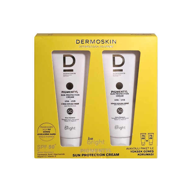 Dermoskin Be Bright Pigmently SPF50+ Cream 2x75ml Set - 1
